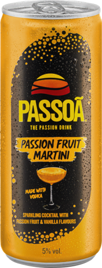 Image sur Passoa Passion Fruit Martini Can 5° 0.25L